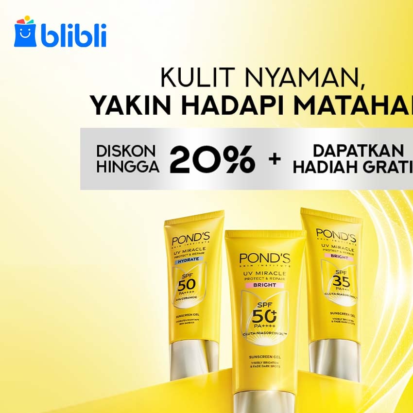 Diskon 50% Produk Unilever dari Blibli